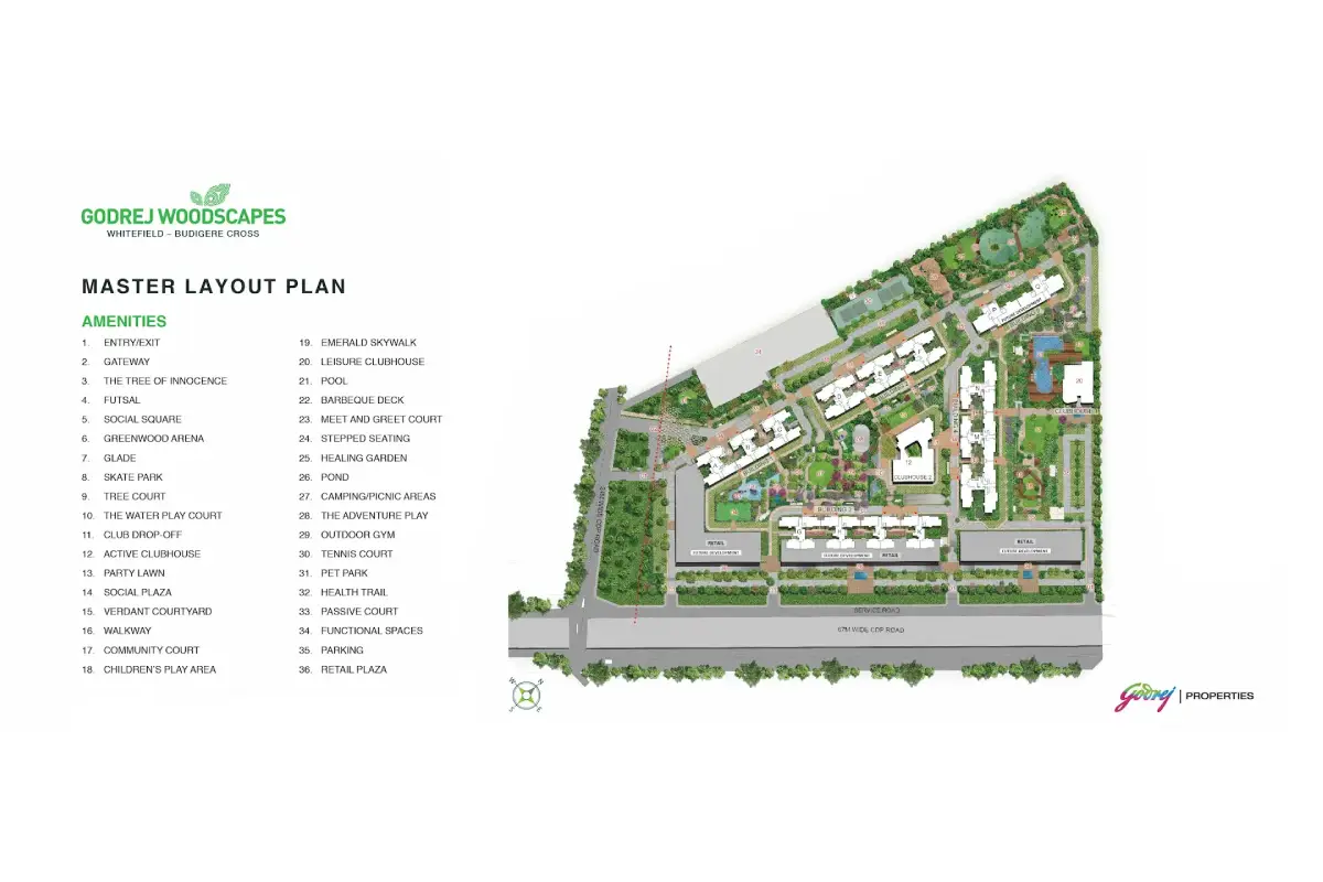Godrej Woodscapes master plan