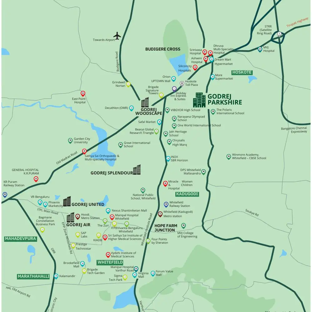 godrej parkshire location