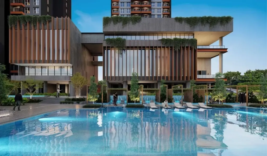 godrej parkshire swimming pool