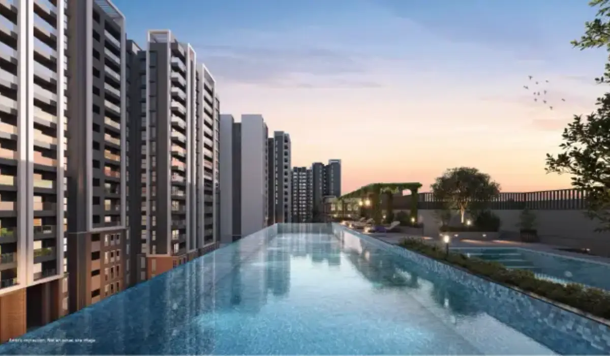 Godrej Aveline swimming pool
