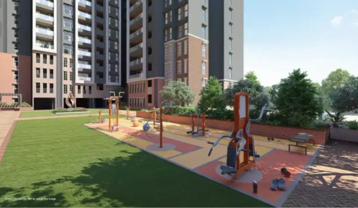 kids play area of Godrej Aveline