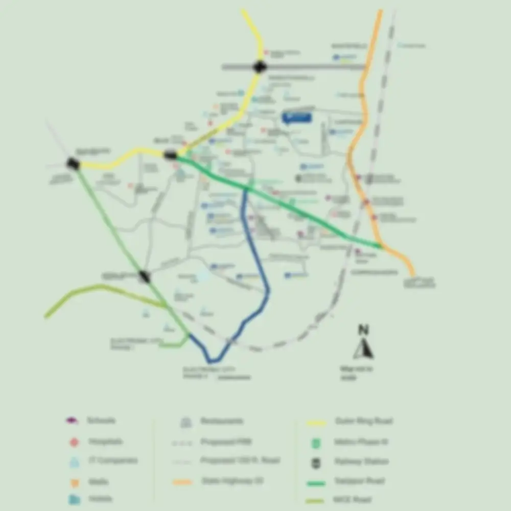 godrej whitefield location map